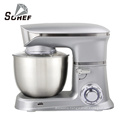 Mini capacity standing electric mixer attachement stand mixers with a stainless steel bowl